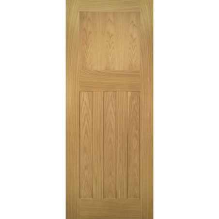 Deanta Cambridge Unfinished Oak Fire Door 30m 1981mm x 610mm x 45mm