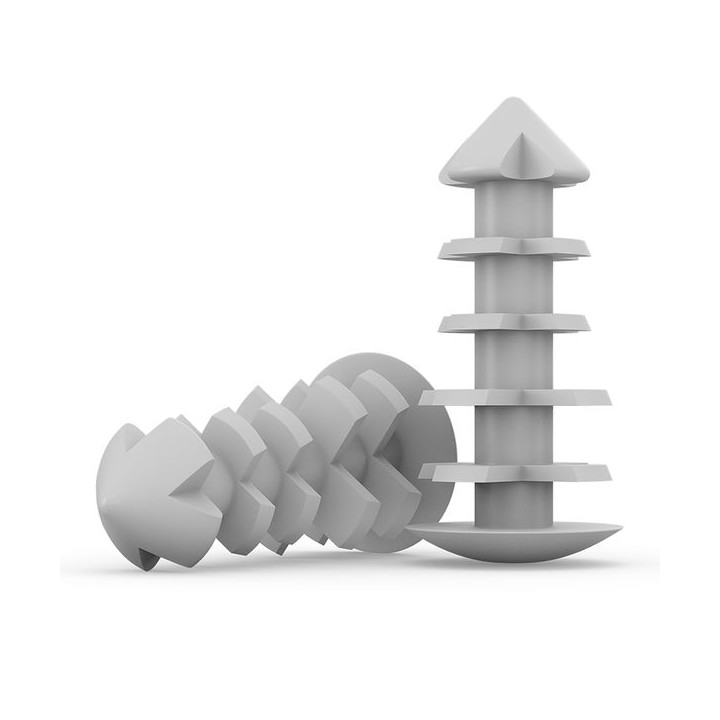 Safeguard Dryzone DPC Plugs For Bricks And Mortar Light Grey Pack Of 100