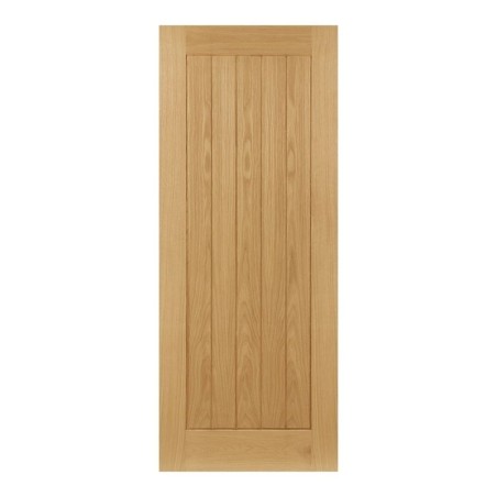 Deanta Ely Unfinished Oak Fire Door 30m 2040mm x 926mm x 45mm