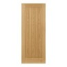 Deanta Ely Unfinished Oak Fire Door 30m 2040mm x 926mm x 45mm