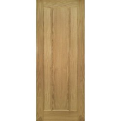 Deanta Norwich Unfinished Oak Fire Door 30m 1981mm x 762mm x 45mm