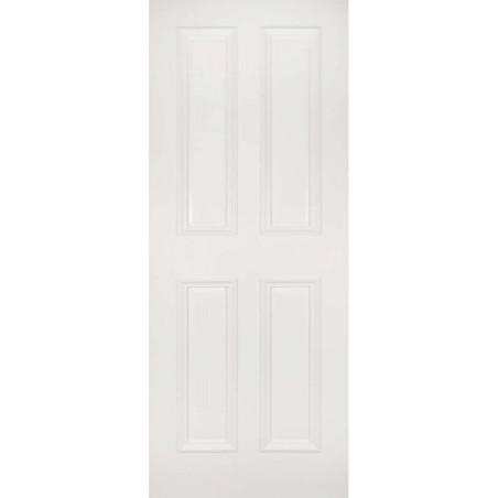 Deanta Rochester White Primed Fire Door 30m 1981mm x 610mm x 45mm