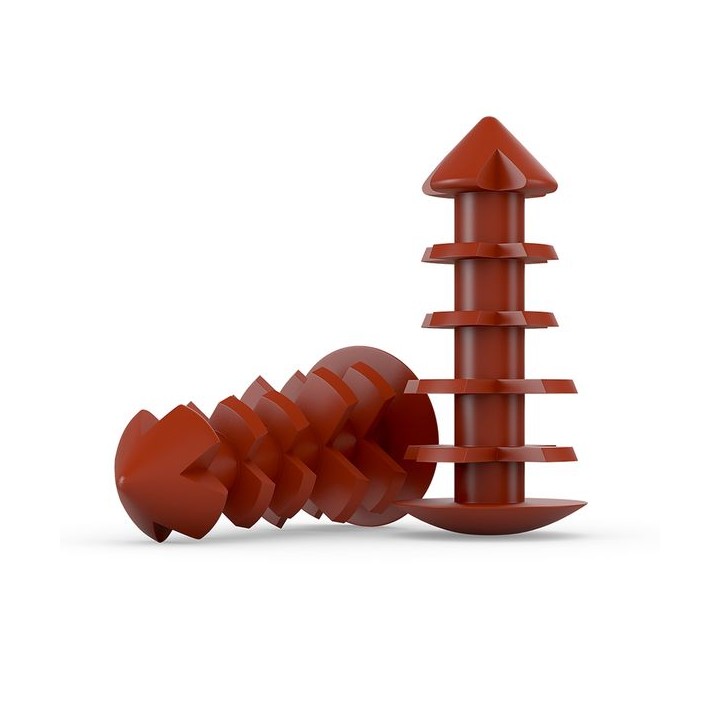 Safeguard Dryzone DPC Plugs For Bricks And Mortar Terracotta Pack Of 100