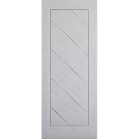 Deanta Torino Light Grey Ash Fire Door 30m 1981mm x 762mm x 45mm