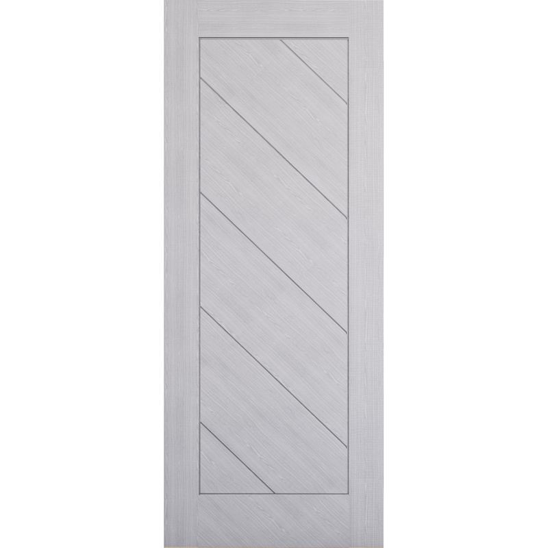 Deanta Torino Light Grey Ash Fire Door 30m 1981mm x 838mm x 45mm