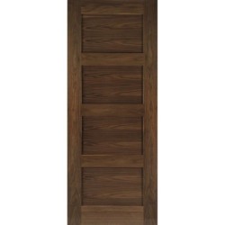 Deanta Coventry Prefinished Walnut Fire Door 30m 1981mm x 838mm x 45mm