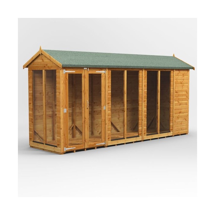 14 x 4 Power Apex Summerhouse