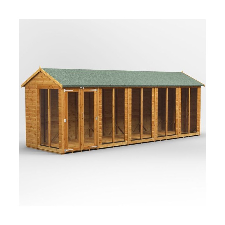 20 x 6 Power Apex Summerhouse