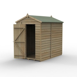 4LIFE Apex Shed 5 x 7 - Single Door - No Window