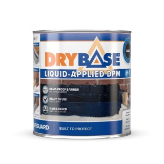 Safeguard Drybase Liquid Damp-proof Membrane 1L Black