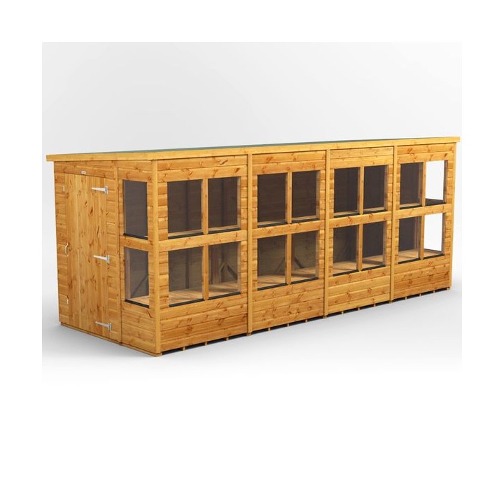 16 x 6 Power Pent Potting Shed