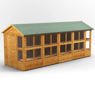 18 x 6 Power Apex Potting Shed