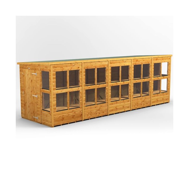 20 x 6 Power Pent Potting Shed