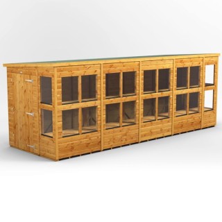 18 x 6 Power Pent Potting Shed