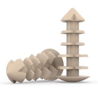 Safeguard Dryzone DPC Plugs For Bricks And Mortar Buff Pack Of 100