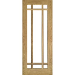 Deanta Kerry Unfinished Oak Bevelled Glaze 1981mm x 686mm x 35mm