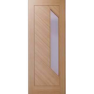 Deanta Torino Prefinished Oak Glazed 1981mm x 838mm x 35mm