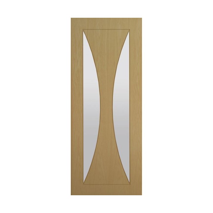 Deanta Sorrento Prefinished Oak Glazed 1981mm x 686mm x 35mm