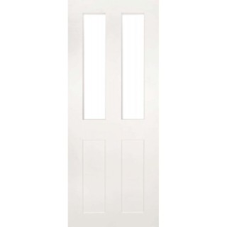 Deanta Eton White Primed Glazed 1981mm x 610mm x 35mm