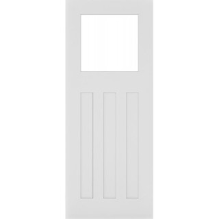 Deanta Cambridge White Primed Glazed 1981mm x 686mm x 35mm