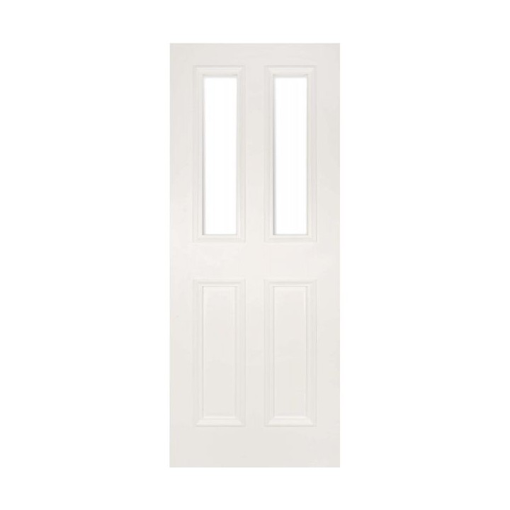 Deanta Rochester White Primed Glazed 1981mm x 762mm x 35mm