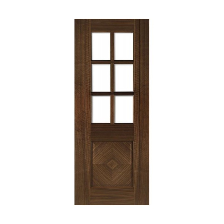 Deanta Kensington Prefinished Walnut Bevelled Glaze 1981mm x 838mm x 35mm