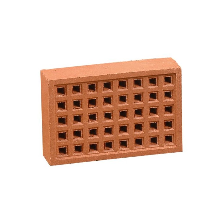 Hepworth Square Hole Airbrick 215 x 140mm Red YA14R