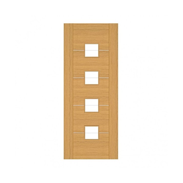 Deanta Valencia Prefinished Oak Glazed 1981mm x 762mm x 35mm