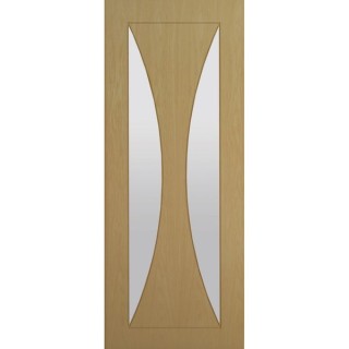 Deanta Sorrento Prefinished Oak Glazed 1981mm x 610mm x 35mm