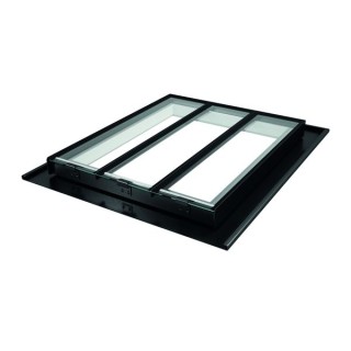 The Rooflight Co. CR11 Conservation Rooflight 669 x 828mm Steel 2 Glazing Bars