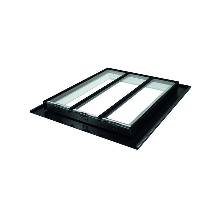 The Rooflight Co. CR11 Conservation Rooflight 669 x 828mm Steel 2 Glazing Bars