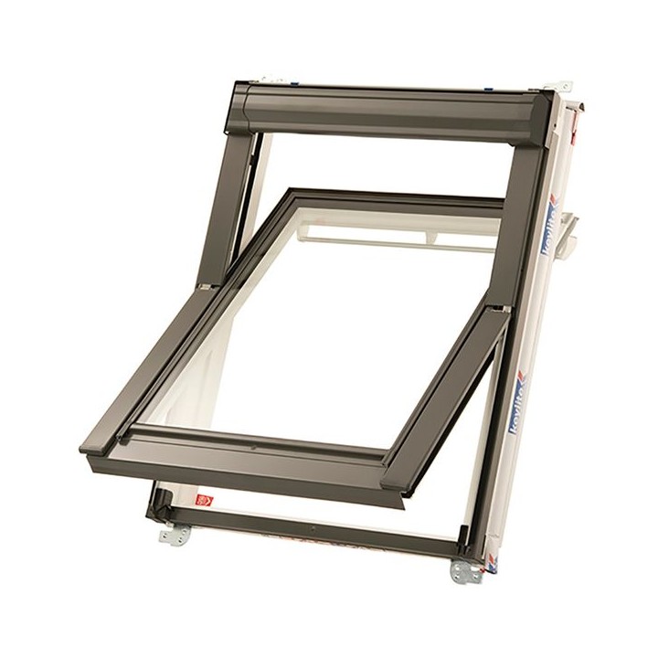Keylite Hi-therm Centre Pivot Roof Window White Finish 940mm x 1600mm WCP07HT
