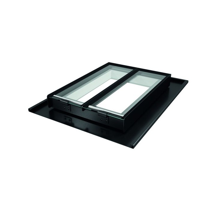 The Rooflight Co. CR1 Conservation Rooflight 365 x 525mm Steel 1 Glazing Bar