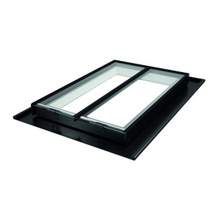 The Rooflight Co. CR09 Conservation Rooflight 517mm x 828mm Steel 1 Glazing Bar
