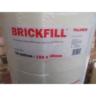 Fillcrete Expansion Joint Brickfill Roll 12mm x 150mm x 10m