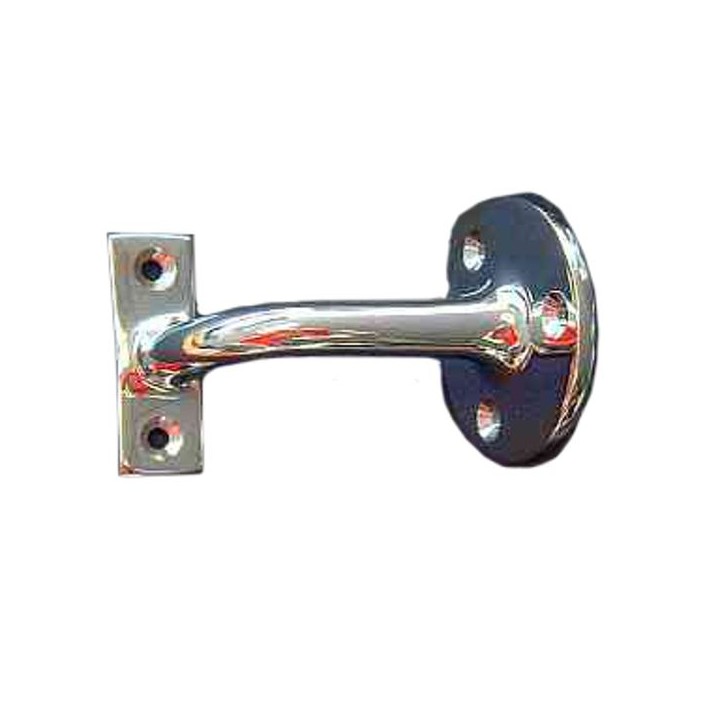 4Trade Handrail Bracket Chrome Plated 64mm