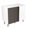 Flatpack Corner Base Unit J-pull Ultra Matt Graphite 1000mm - FKKJ0909