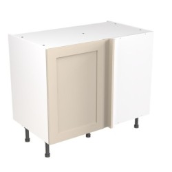 Flatpack Corner Base Unit Shaker Ultra Matt Cashmere 1000mm - FKKH0609