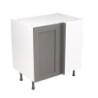 Flatpack Corner Base Unit Shaker Ultra Matt Dust Grey 800mm - FKKH0837