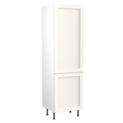 Flatpack 70 30 Fridge Freezer Tower Shaker Ultra Matt White 600mm - FKKH0522