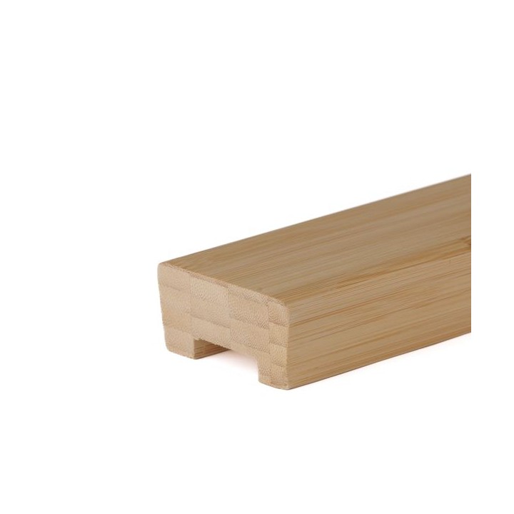 Flair Stairs Bamboo Pear Baserail 41mm Groove 4.2m Light