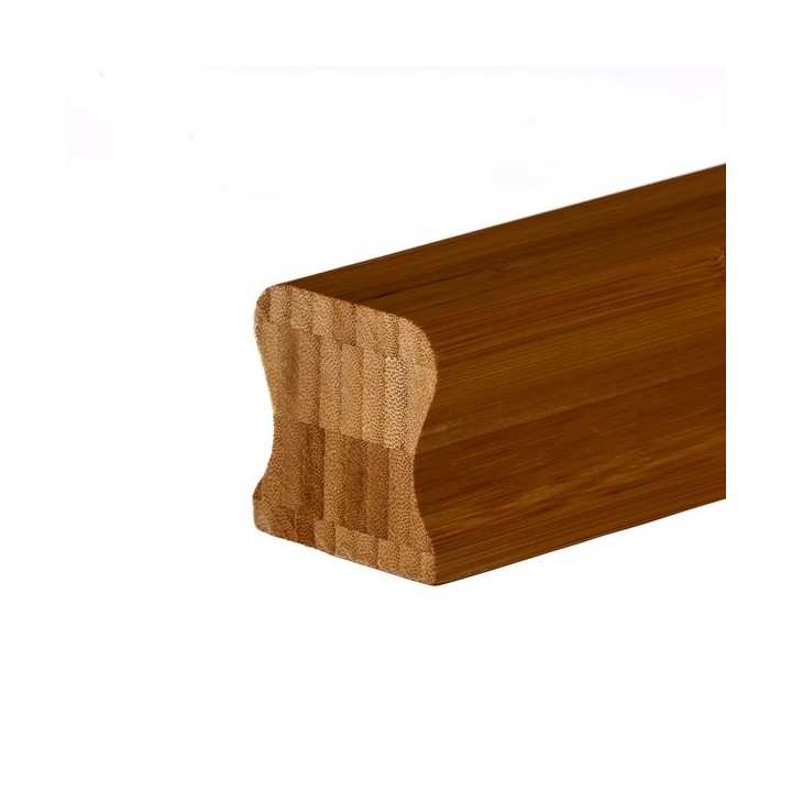 Flair Stairs Bamboo Deep Traditional Handrail 41mm Groove 4.2m Dark