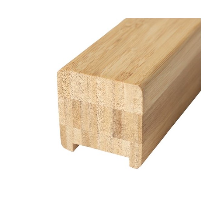 Flair Stairs Contemporary Handrail 41mm Groove 4.2m x 60mm x 60mm Light