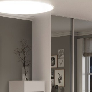 Spacepro End Panel White H2800 x W620