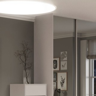 Spacepro End Panel Dove Grey H2800 x W620