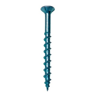 Tite-fix Floor-tite 4.2 x 45mm Flooring Screw Blue Net-coat - Qty 200