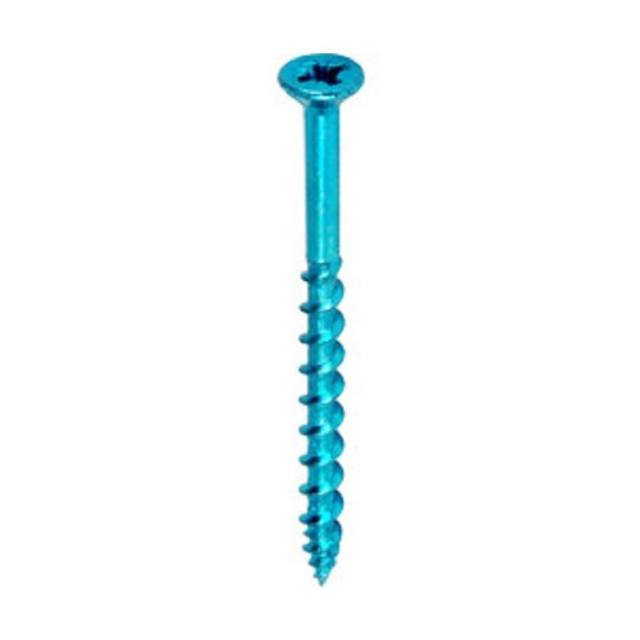Tite-fix Floor-tite 4.2 x 55mm Flooring Screw Blue Net-coat - Qty 200