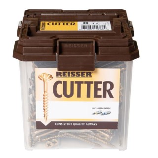 Reisser 5 x 40mm Countersunk Pozi Cutter Yellow Wood Screw Qty 725