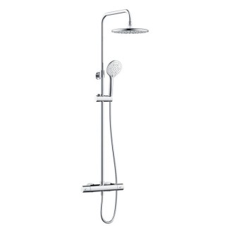 Bristan BUZ2 SHXDIVCTFF C Buzz2 Adjustable Rigid Riser Diverter Bar Shower