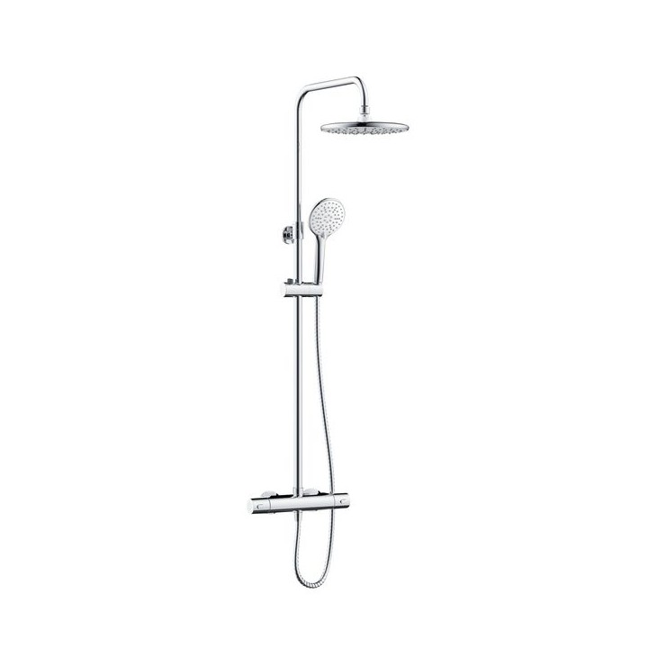 Bristan BUZ2 SHXDIVCTFF C Buzz2 Adjustable Rigid Riser Diverter Bar Shower